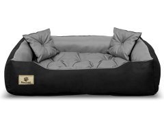 AIO FACTORY Pasja postelja PRESTIGE 145x115 cm vodoodporna siva