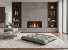shumee Pasja postelja PRESTIGE blazina 120x80 cm vodoodporna siva