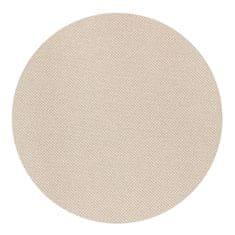 shumee Vrtna blazina 110 cm za viseči stol štorkljino gnezdo vodoodporno kapučino