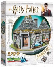 Puzzle 3D Harry Potter: Hagridova hiša 270 kosov