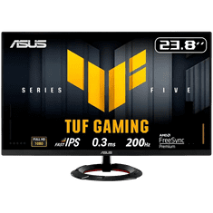 ASUS TUF Gaming VG249Q5R monitor, FHD, Fast IPS, 200Hz (90LM0BT0-B01E71)