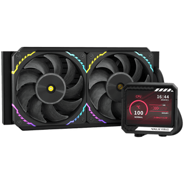 shumee VALKYRIE V240 LCD vodno hlajen večnamenski procesor črne barve