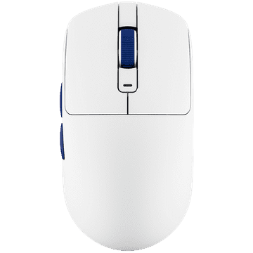 shumee ROYAL KLUDGE M30 bela modra igralna miška PAW 33111K