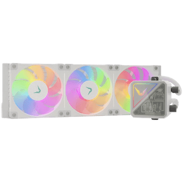 shumee VALKYRIE V360 Lite ARGB belo vodno hlajenje večnamenski procesor bela