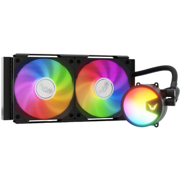 shumee VALKYRIE A240 AIO vodni hladilnik za procesor črne barve