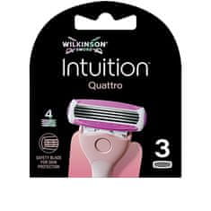 Wilkinson Sword Nadomestne glave Wilkinson Quattro za ženske 3 kosi