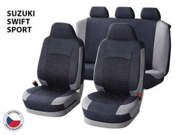 Cappa Avtoprevleke Perfetto HLH Suzuki Swift Sport črna/siva