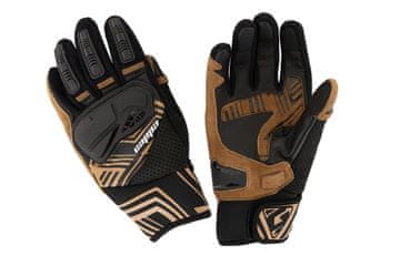 Cappa Racing Moto rokavice RIVOLLI usnjene kratke rjave