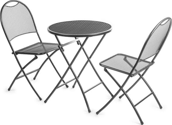 Balkonski komplet 2 stola in miza