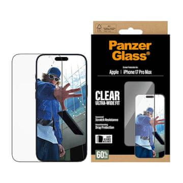 PanzerGlass zaščitno steklo za iPhone 17 Pro Max, UWF (PG66497)