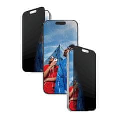 PanzerGlass Privacy zaščitno steklo za iPhone 17 / iPhone 16 Pro, UWF (PG93414)