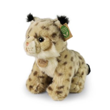 Rappa Plišasti risji mladič 25 cm EKOLOŠKO PRIJAZNO