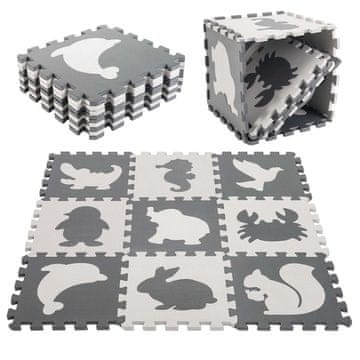 MG SoftPlay penasta puzzle podloga 9kos, animals