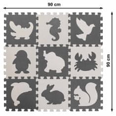 MG SoftPlay penasta puzzle podloga 9kos, animals
