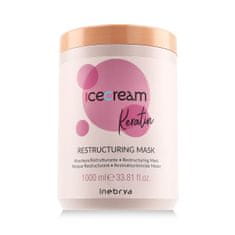 Inebrya Ice Cream Keratin Restructuring Mask maska za prestrukturiranje s keratinom 1000 ml