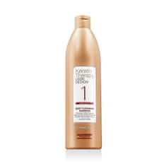 Alfaparf Milano Keratin Therapy Lisse Design Deep Cleansing Shampoo šampon za globinsko čiščenje in glajenje 500 ml za ženske