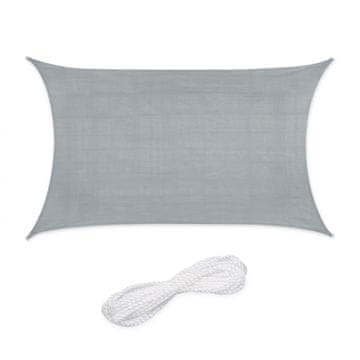 Northix Pravokotna tenda HDPE UV zaščita