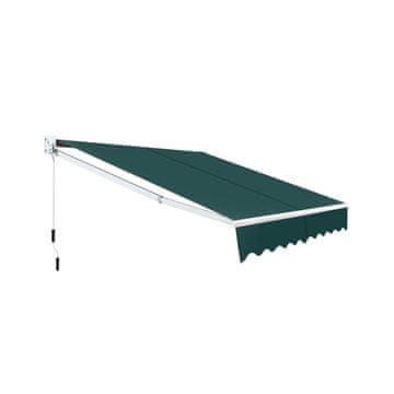 Northix Zložljiva tenda 2,5 x 2 m UV in vodoodporna z aluminijastim okvirjem