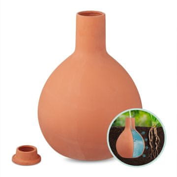 Northix Glineni namakalni lonec Olla 7,5 L porozna glina za vrt