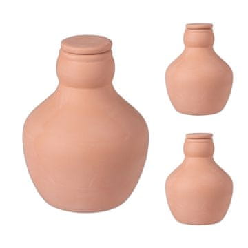 Northix Ollas komplet za namakanje 500 ml 3 kosa porozna glina