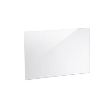 Northix Ščitnik proti škropljenju za kuhinjo 90 cm varnostno steklo