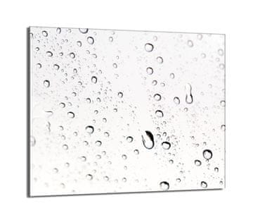 shumee Steklena zaščitna plošča za štedilnik 60x52 Krople