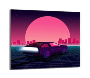 shumee Steklena zaščitna plošča za štedilnik 60x52 Auto