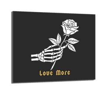 shumee Steklena zaščitna plošča za štedilnik 60x52 Rose