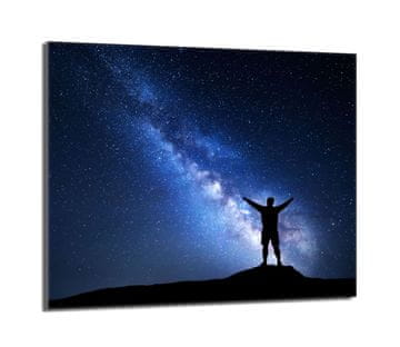 shumee Steklena zaščita za kuhalno ploščo 60x52 Stars