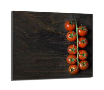 shumee Steklena zaščitna plošča za štedilnik 60x52 Paradižnik