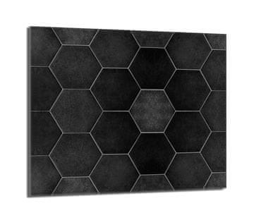 shumee Steklena zaščitna plošča za peč 60x52 Tile