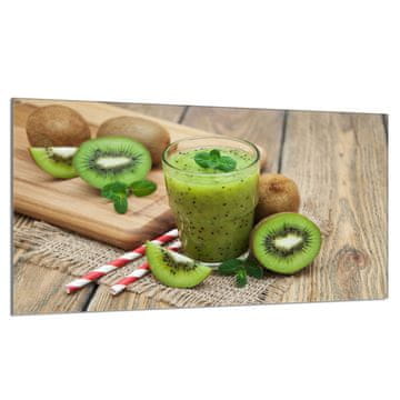 shumee Steklena zaščita za kuhalno ploščo 90x52 Kiwi
