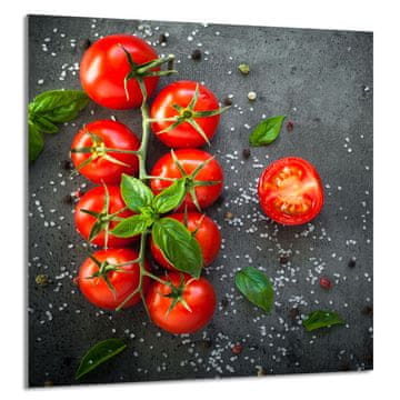 shumee STEKLENA PLOŠČA ZA KUHINJO 60x65 Paradižnik