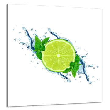 shumee STEKLENA PLOŠČA ZA KUHINJO 60x65 Limeta