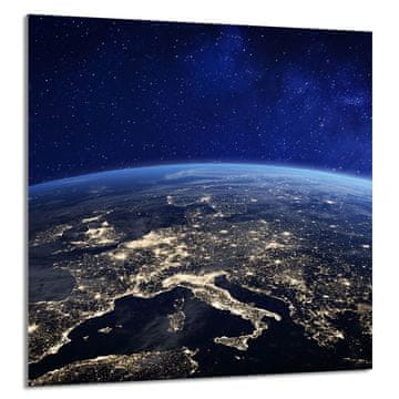 shumee STEKLENA PLOŠČA ZA KUHINJO 60x65 Earth