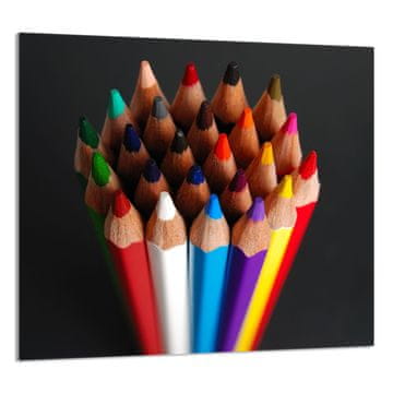 shumee STEKLENA PLOŠČA ZA KUHINJO 65x60 Barvita