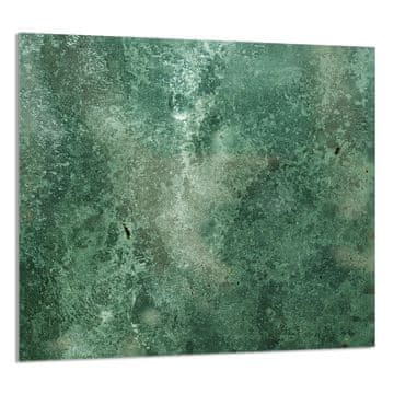 shumee STEKLENA PLOŠČA ZA KUHINJO 65x60 Turkizna