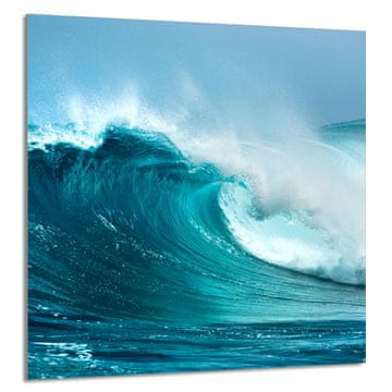 shumee STEKLENA PLOŠČA ZA KUHINJO 60x65 Wave