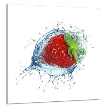 shumee STEKLENA PLOŠČA ZA KUHINJO 60x65 Jagoda