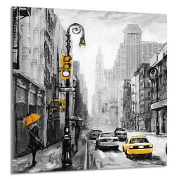 shumee STEKLENA PLOŠČA ZA KUHINJO 60x65 City