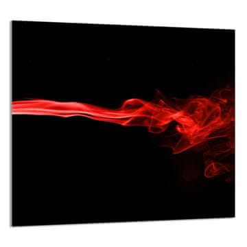 shumee STEKLENA PLOŠČA ZA KUHINJO 65x60 Črna