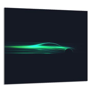 shumee STEKLENA PLOŠČA ZA KUHINJO 65x60 Auto