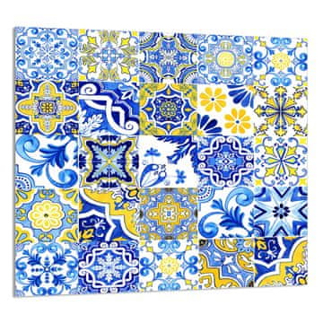shumee STEKLENA PLOŠČA ZA KUHINJO 65x60 Mozaik