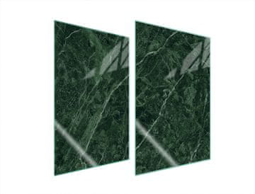shumee ZAŠČITNA STEKLENA PLOŠČA ZA KUHINJO 2x35x52 MARMOR