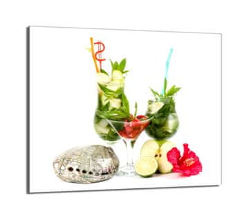 shumee Steklena zaščita za kuhalno ploščo 60x52 Fruit
