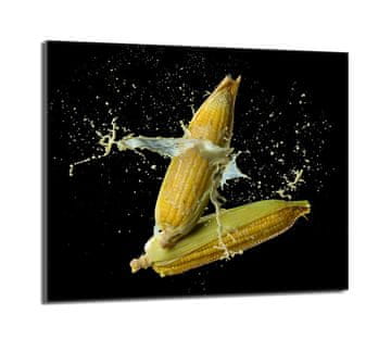 shumee Steklena zaščita za kuhalno ploščo 60x52 Corn