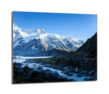shumee Steklena zaščitna plošča za štedilnik 60x52 Mountains