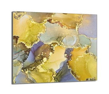 shumee Zaščita za stekleno štedilnik 60x52 Marmor