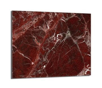 shumee Zaščita za stekleno štedilnik 60x52 Marmor