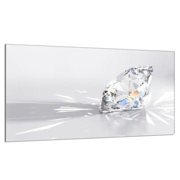 shumee Steklena zaščitna plošča za štedilnik 90x52 Diamond